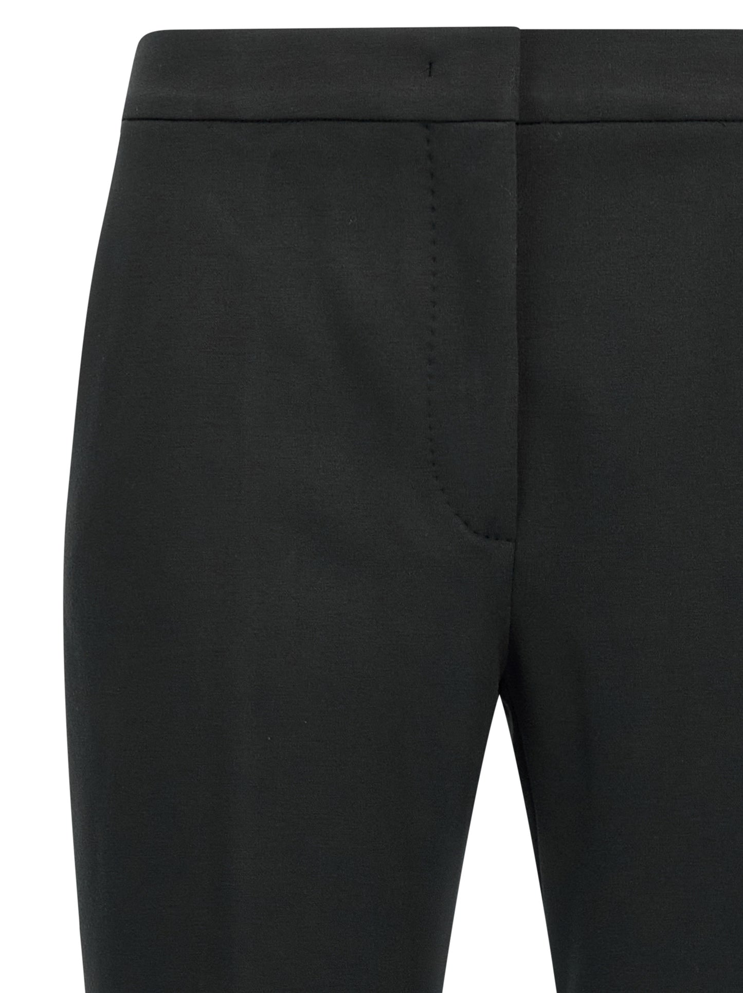 Casual Pants by Max Mara for women in stretch polyamide viscose black features a refined silhouette with a refined straight-leg & cropped, defined by a and a refined cropped for a refined finish.