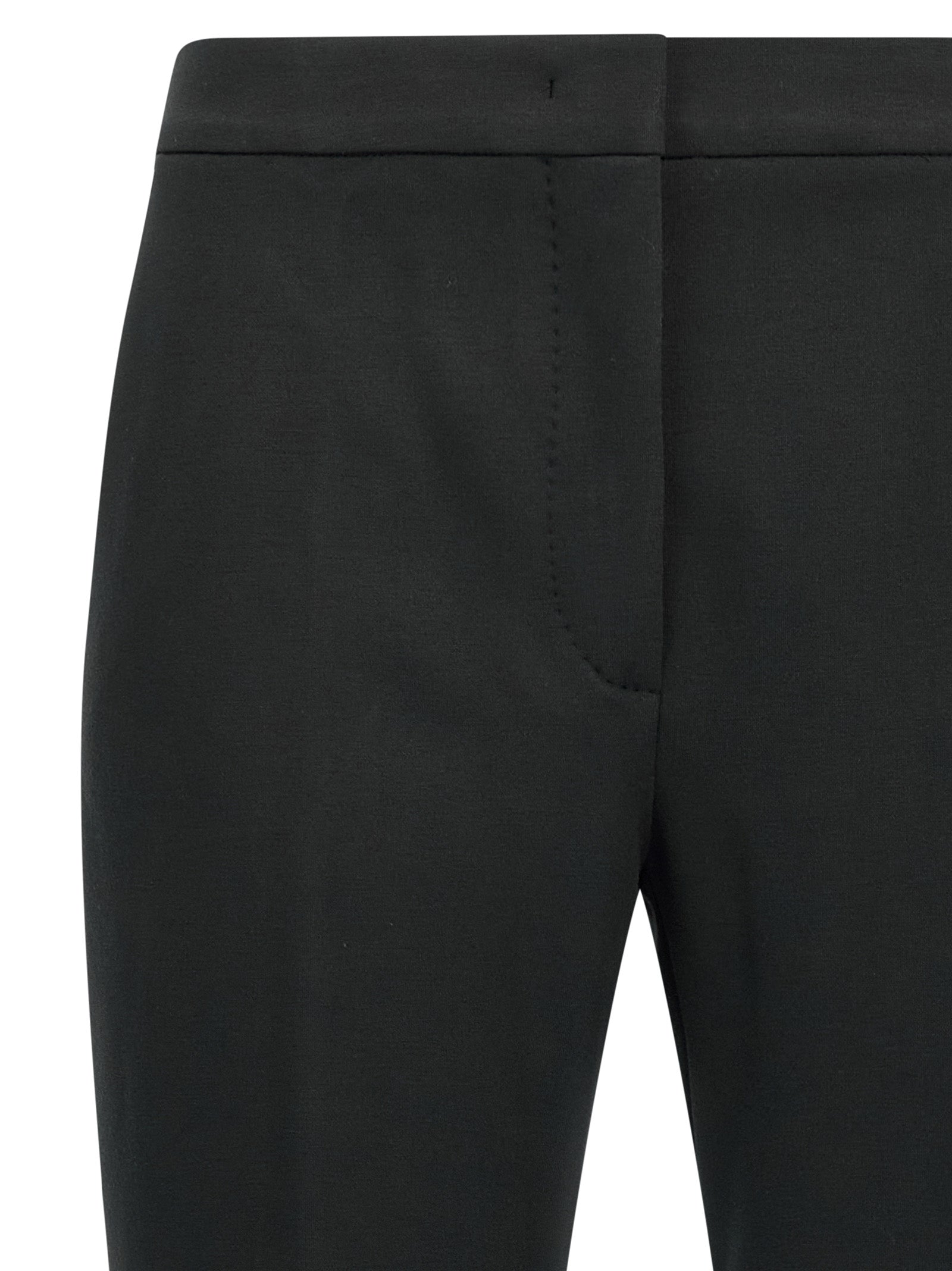 Casual Pants by Max Mara for women in stretch polyamide viscose black features a refined silhouette with a refined straight-leg & cropped, defined by a and a refined cropped for a refined finish.