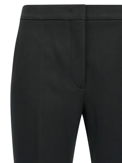 Casual Pants by Max Mara for women in stretch polyamide viscose black features a refined silhouette with a refined straight-leg & cropped, defined by a and a refined cropped for a refined finish.