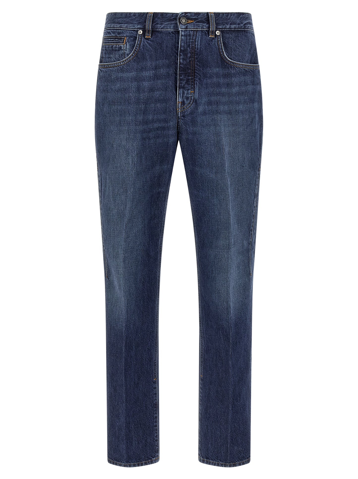 Jeans by Givenchy for men in denim cotton blue presents a refined pantology silhouette, artfully defined by a refined pantology straight-leg, long, and a sophisticated .
