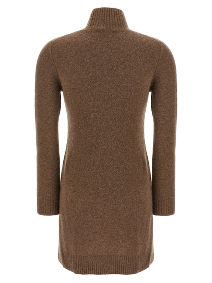 Max Mara Gray Cashmere Short Dress