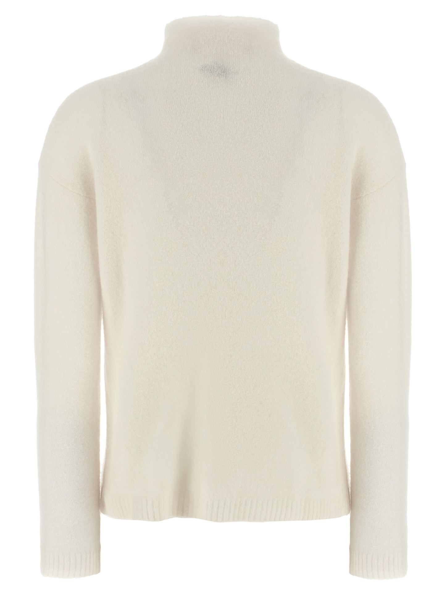 Cardigan by Max Mara for women in polyamide & cashmere white showcases a luxurious silhouette, meticulously detailed with a sophisticated and for a refined finish.