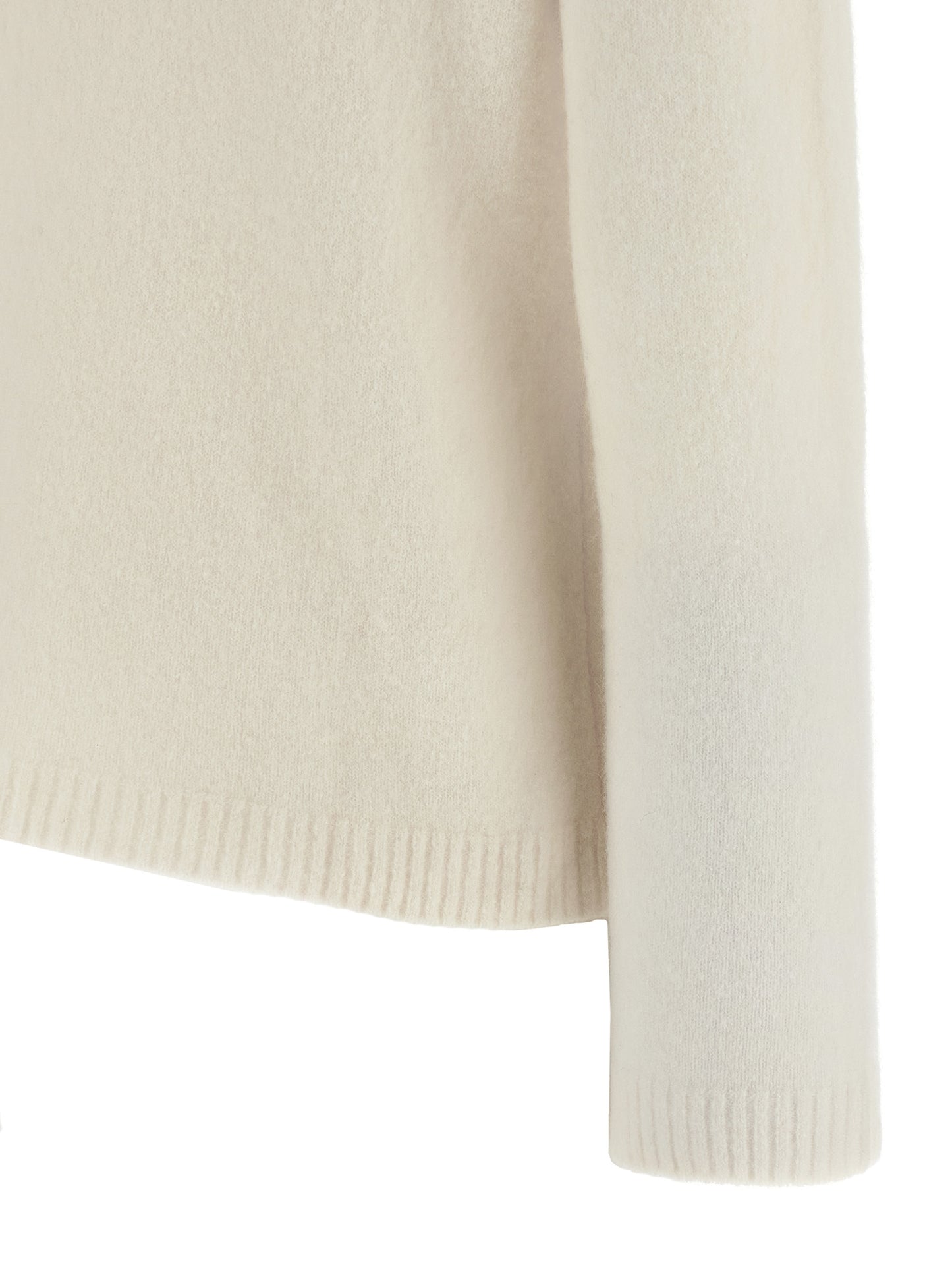 Cardigan by Max Mara for women in polyamide & cashmere white features an crisp silhouette, showcasing a sophisticated and detail for a truly crisp finish.