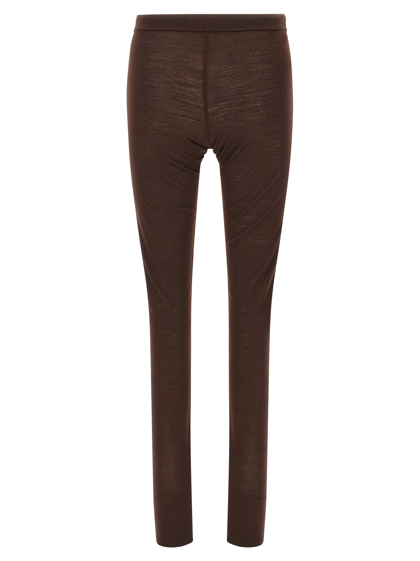 Activewear Leggings by Jil Sander for women in polyester & virgin wool bordeaux & print features an dynamic leggings with long and , showcasing functional .