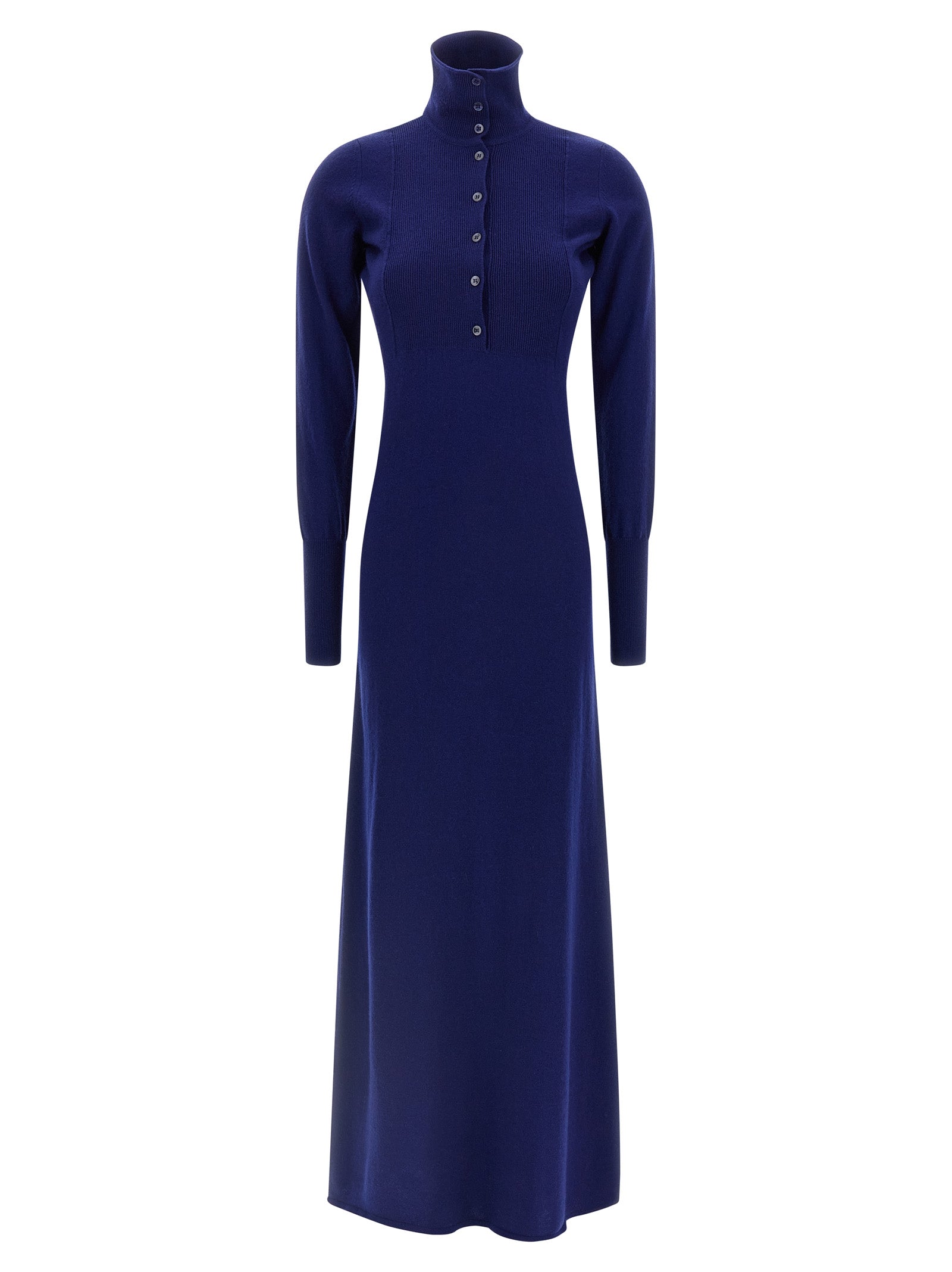 Dress by Tom Ford for women in cashmere blue features an cute silhouette, detailed with a and that elegantly flows into a cute long.