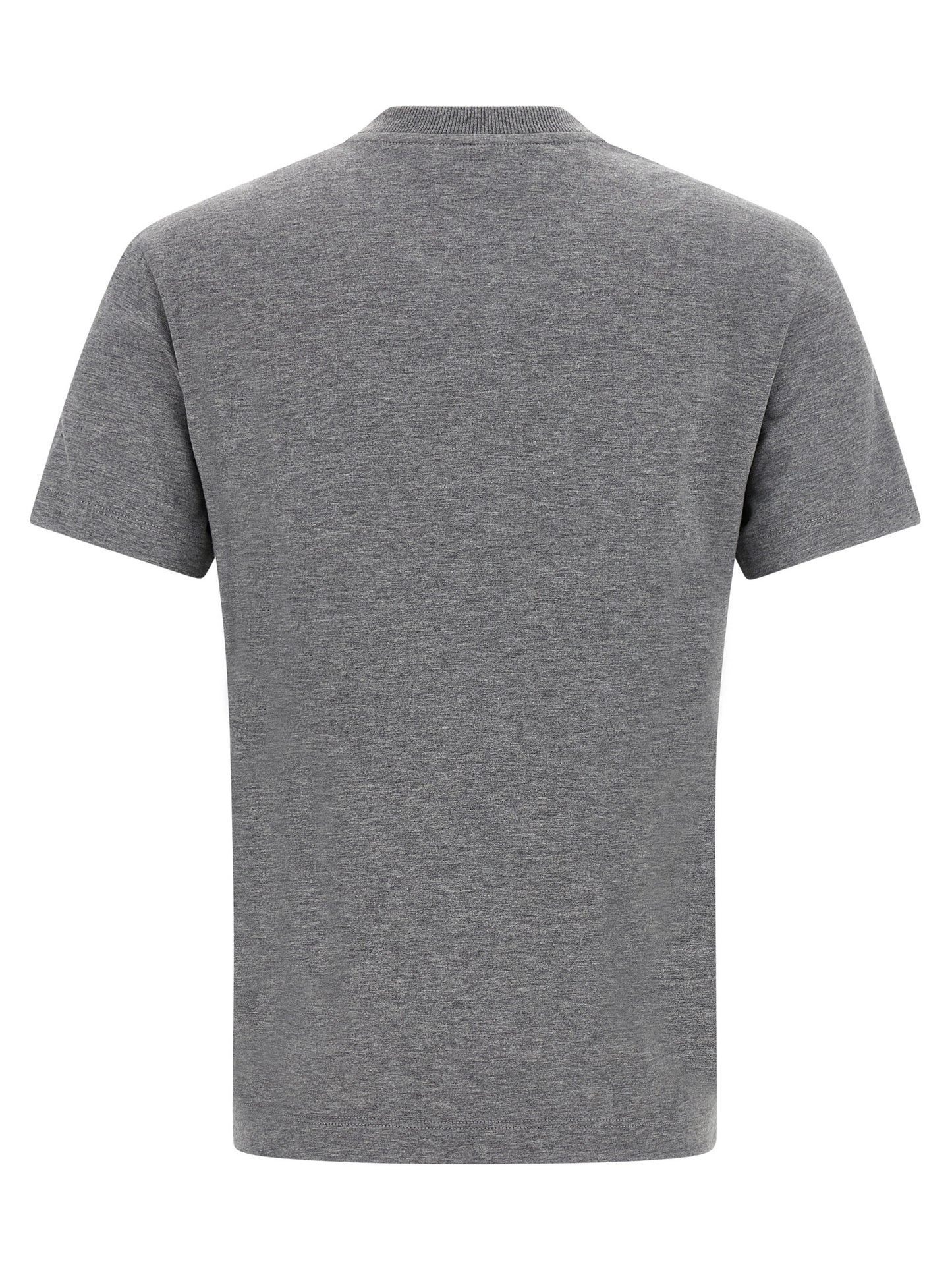 T-Shirt by Fendi for women in cotton gray & print features an on trend silhouette, perfectly showcasing a on trend and crew neckline for an elevated aesthetic.