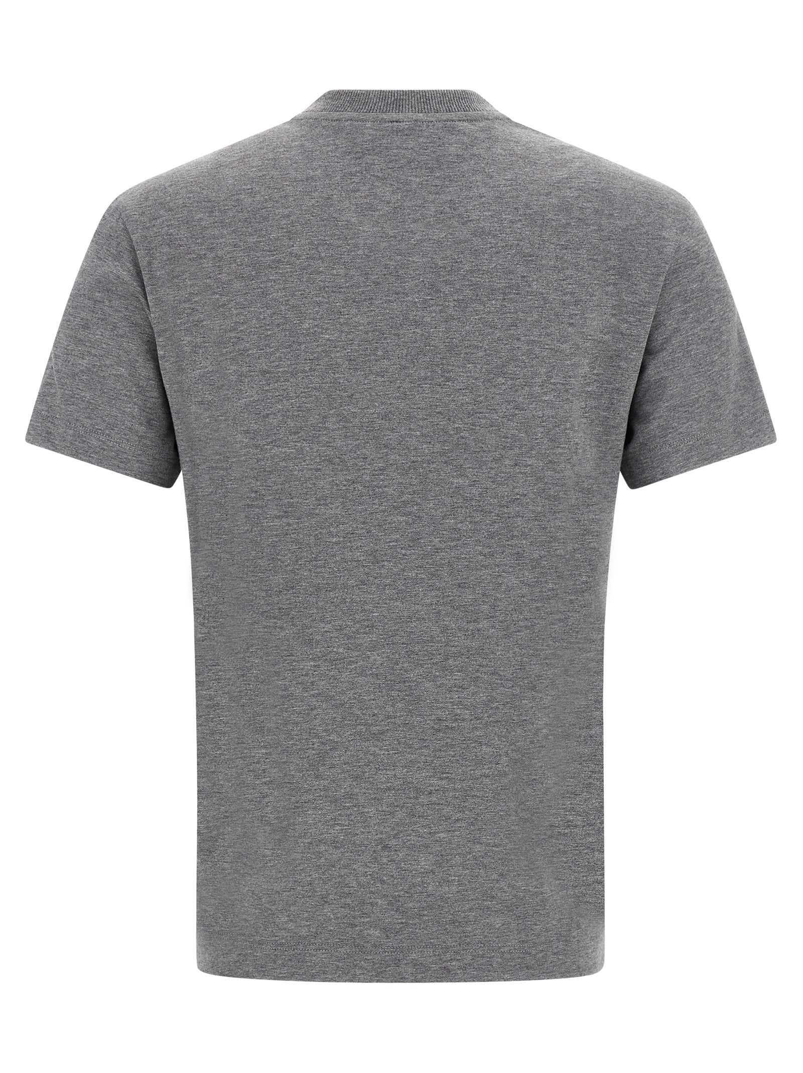 T-Shirt by Fendi for women in cotton gray & print features an on trend silhouette, perfectly showcasing a on trend and crew neckline for an elevated aesthetic.