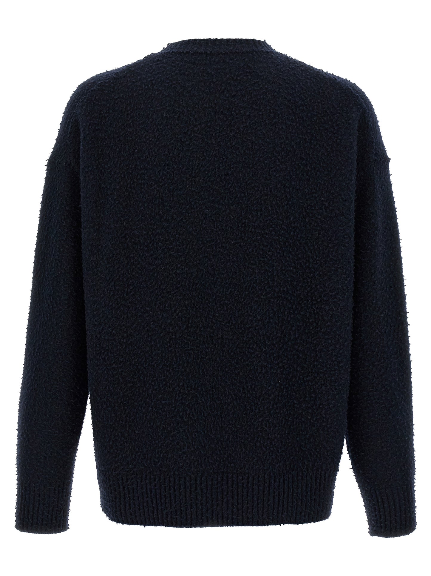 Roberto Collina Blue Merino Wool Cardigan