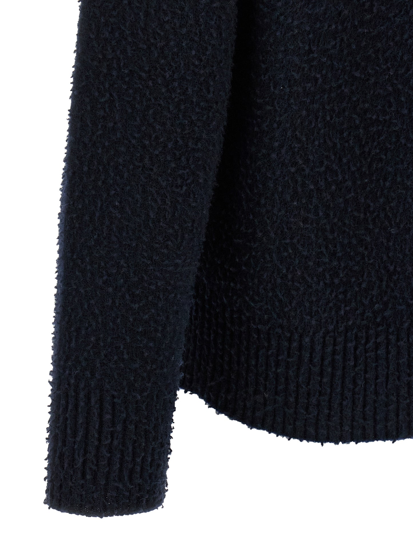 Roberto Collina Blue Merino Wool Cardigan