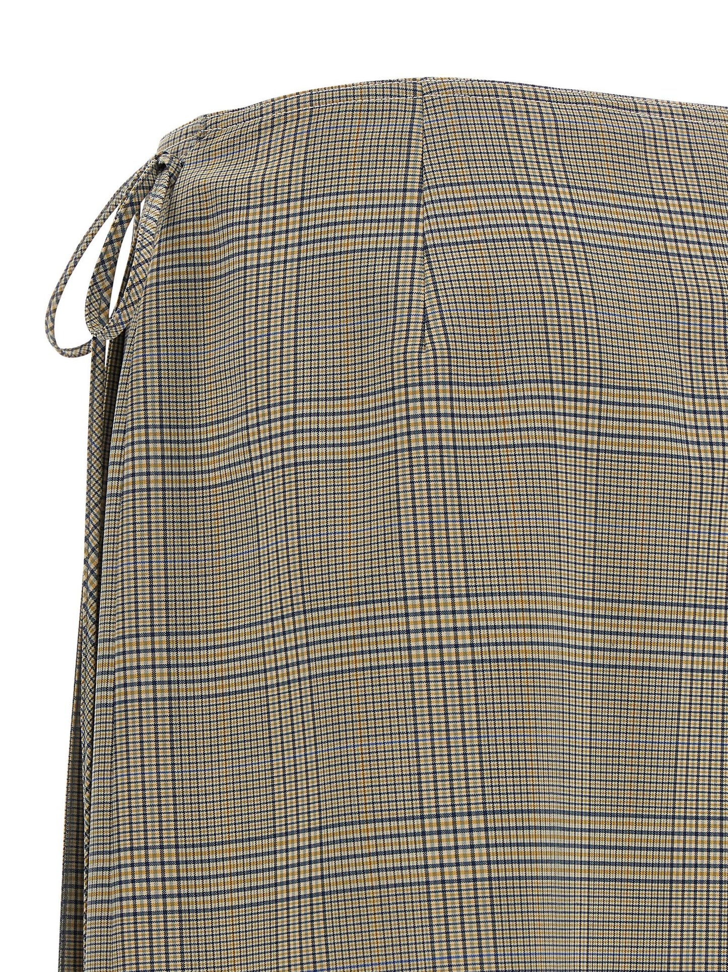 Skirt by Marni for women in polyester & virgin wool gray features an tailored silhouette, artfully capturing the essence of Women's Polyester & Virgin Wool Midi Skirt in a sophisticated midi.