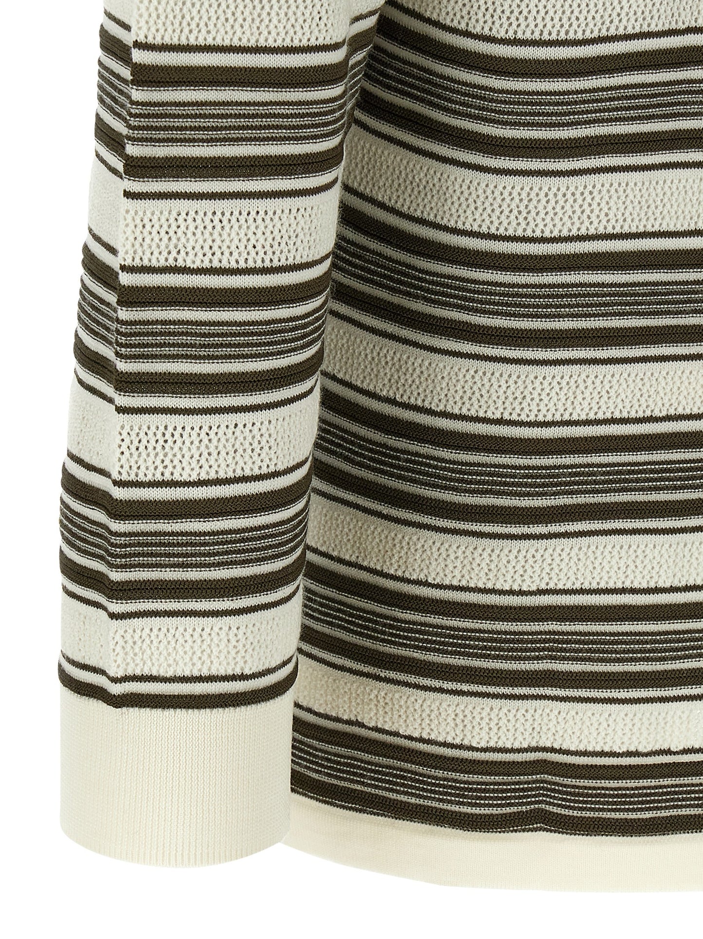 Polo Shirt by WALES BONNER for men in polyamide viscose wool multicolor, patterned, signature & striped presents a crisp silhouette, artfully detailed with a crisp and crisp .