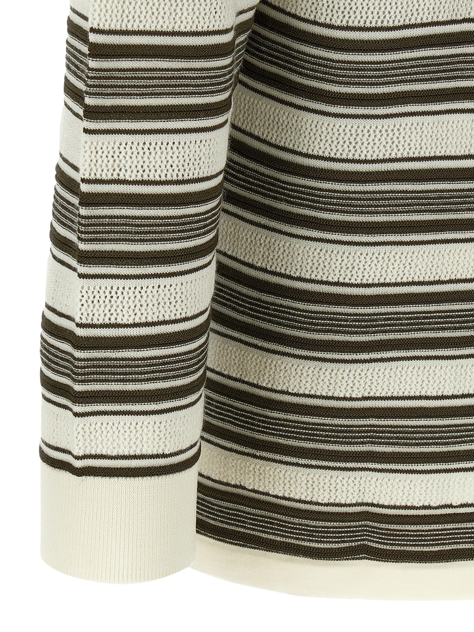 Polo Shirt by WALES BONNER for men in polyamide viscose wool multicolor, patterned, signature & striped presents a crisp silhouette, artfully detailed with a crisp and crisp .