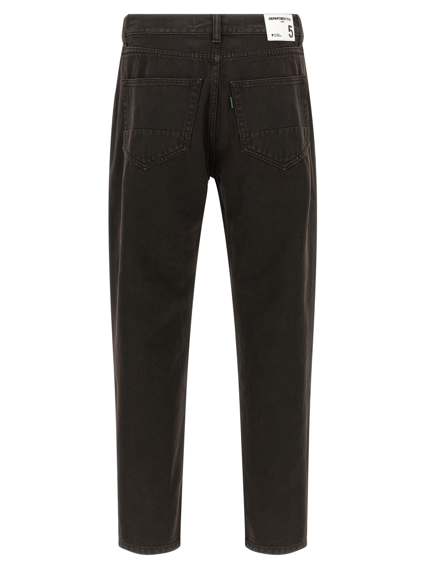 Jeans by Department 5 for men in denim cotton black features an sophisticated mid rise and tapered-leg, straight-leg & cropped with a precise cropped, creating a sophisticated and sophisticated silhouette.