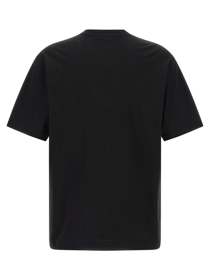 T-Shirt by Dolce & Gabbana for men in cotton bicolour, black & white features a plush silhouette, showcasing a sophisticated crew neckline and for a truly plush finish.