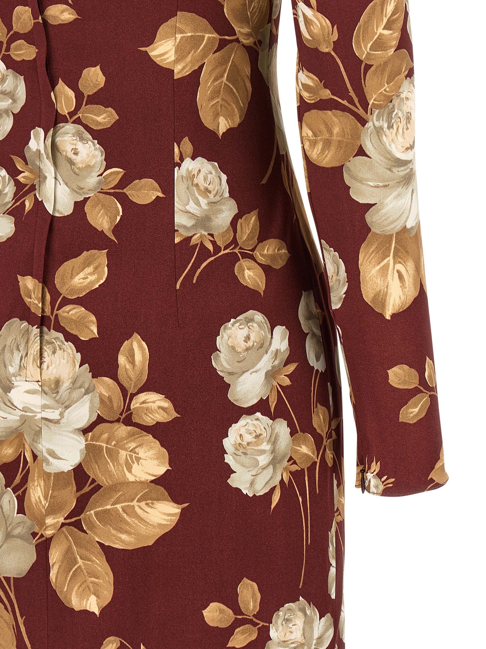 Dress by Dolce & Gabbana for women in silk viscose satin animal, multicolor, rose & print features an cute silhouette, detailed with a and that elegantly flows into a cute midi.