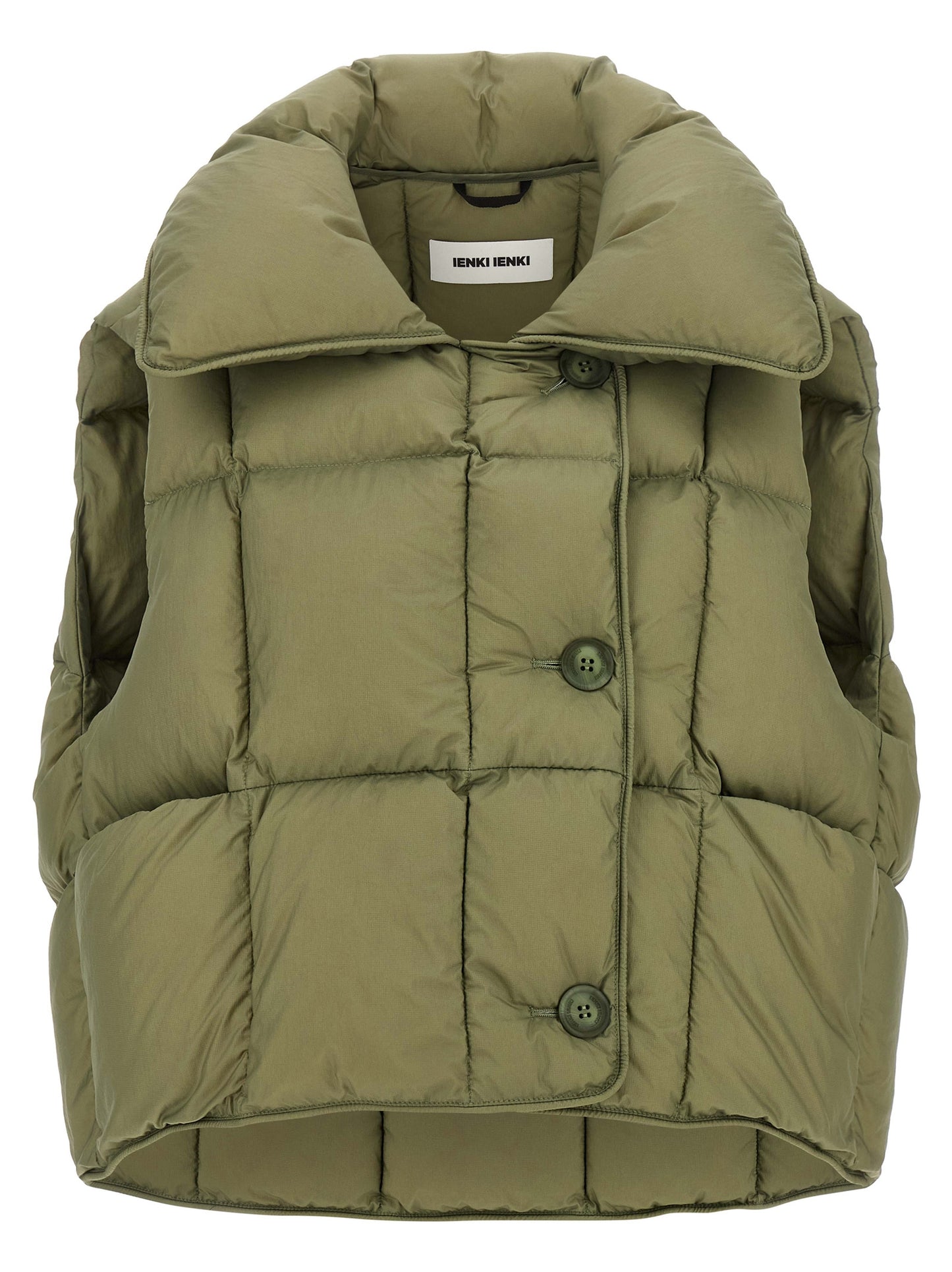 IENKI IENKI Bicolor Nylon Sleeveless Jacket