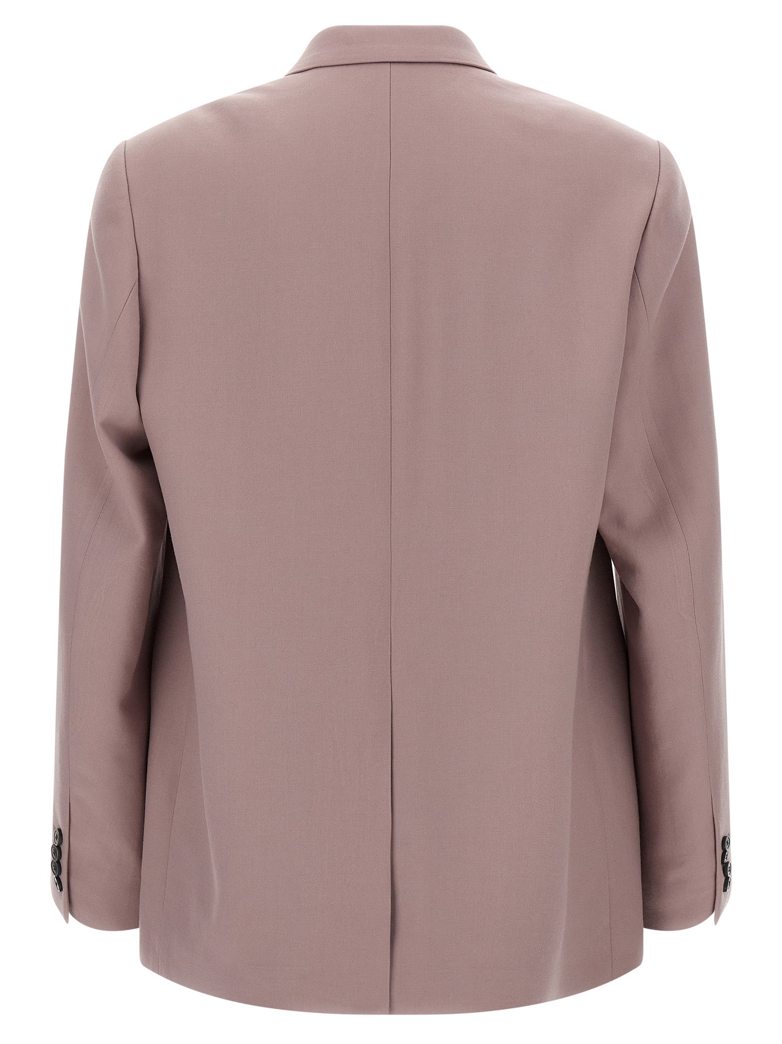 Blazer by Dries Van Noten for men in wool purple features an sartorial silhouette, showcasing a sophisticated and sartorial for a truly sartorial finish.