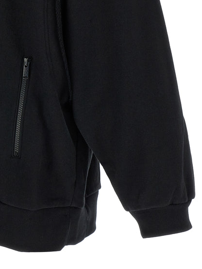 Sweatshirt Hoodie by Undercover for men in cotton black & print features a edgy silhouette, detailed with a edgy and for a refined finish.