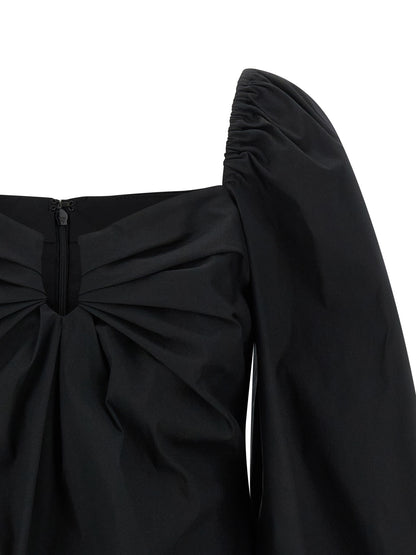 Tank Top by Carolina Herrera for women in polyurethane cotton black showcases a sumptuous silhouette, artfully detailed with a sumptuous round neckline and for a truly sumptuous finish.