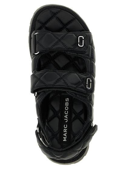 Marc Jacobs Black Lamb Leather Mid Heel Pumps