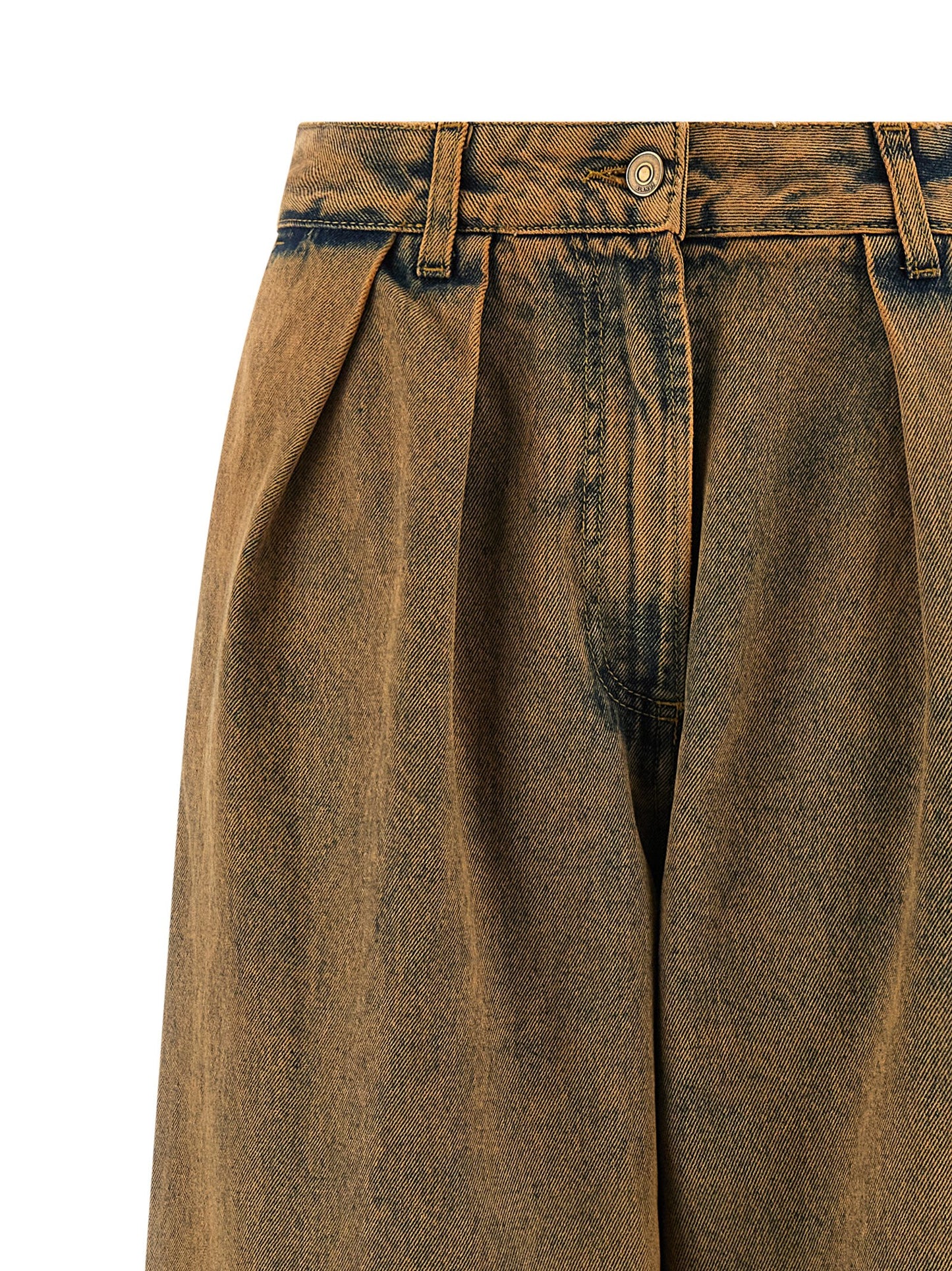 Jeans by Alanui for women in denim cotton animal, brown & print features an sophisticated and wide with a precise long, creating a sophisticated and sophisticated silhouette.