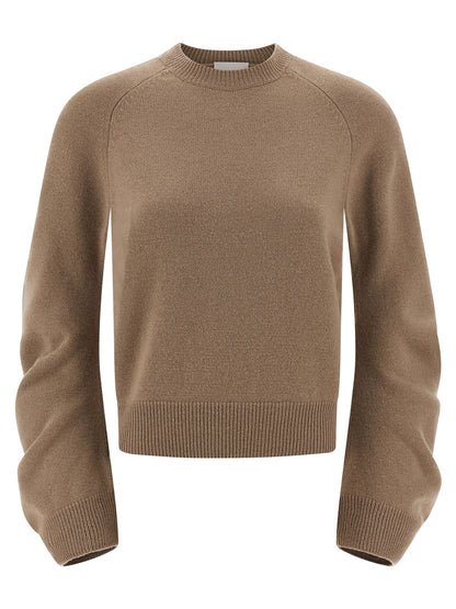 Cardigan by NUDE for women in virgin wool beige & nude features an crisp silhouette, showcasing a sophisticated and detail for a truly crisp finish.