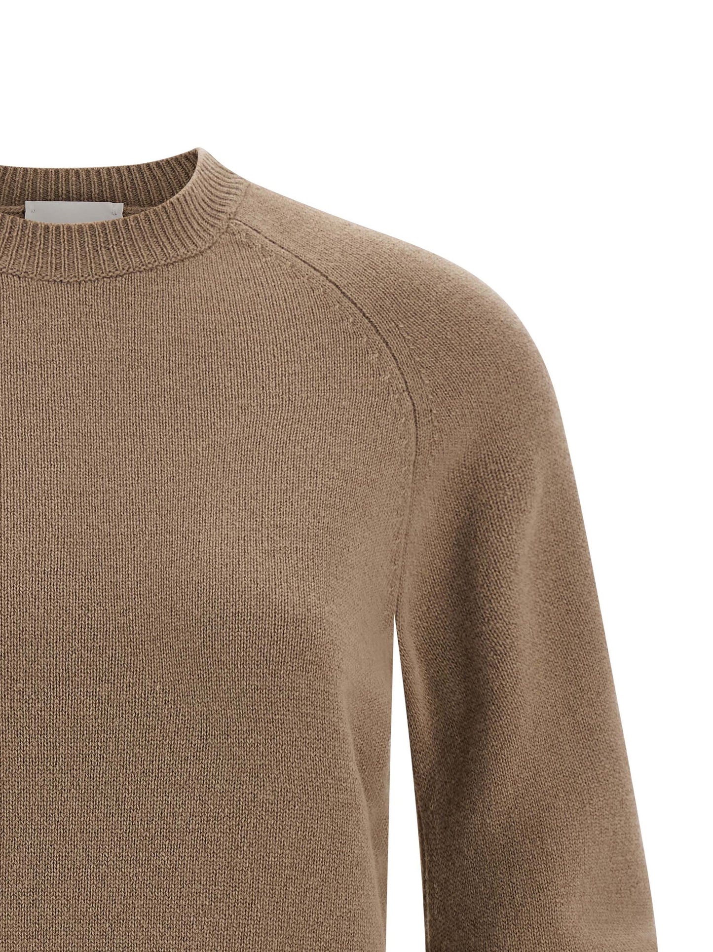 Cardigan by NUDE for women in virgin wool beige & nude presents a textural silhouette, artfully finished with a textural and for a sophisticated, textural look.