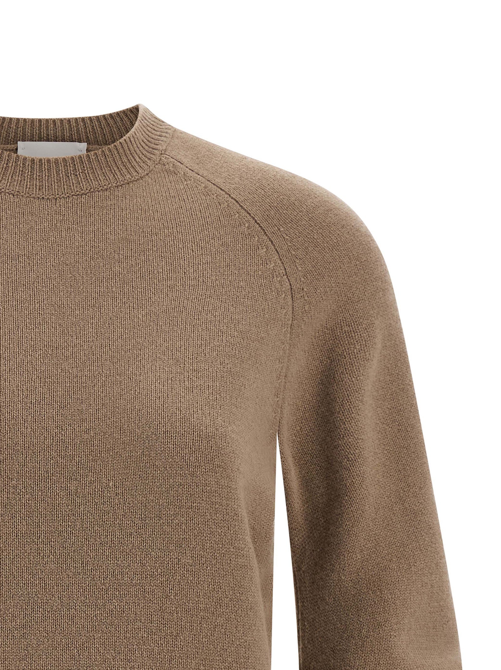 Cardigan by NUDE for women in virgin wool beige & nude presents a textural silhouette, artfully finished with a textural and for a sophisticated, textural look.