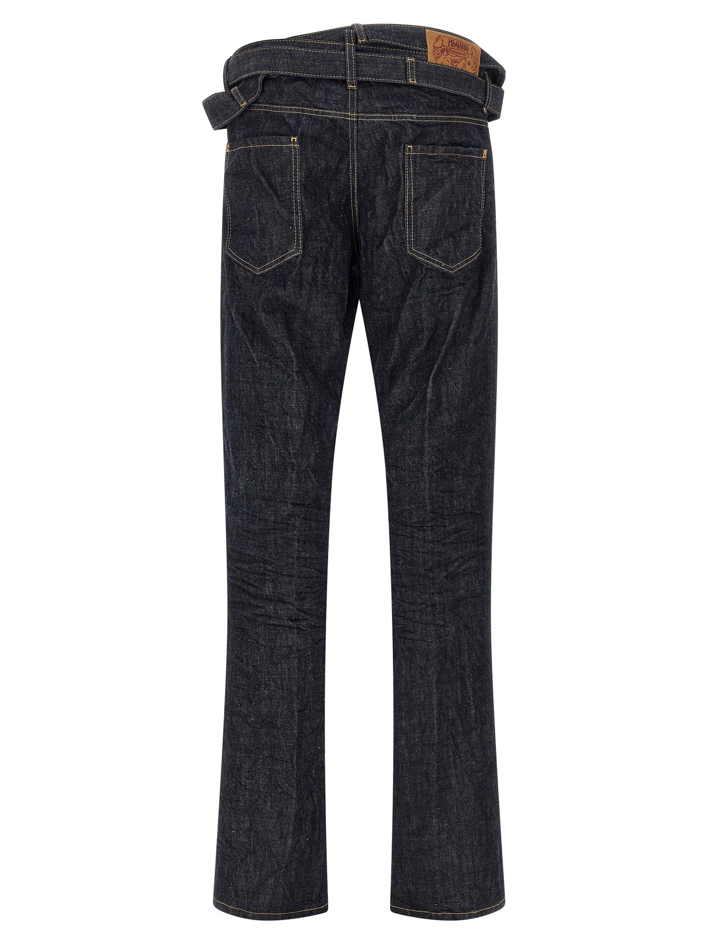Jeans by Dsquared² for men in denim cotton blue & signature features an sophisticated and straight-leg with a precise long, creating a sophisticated and sophisticated silhouette.