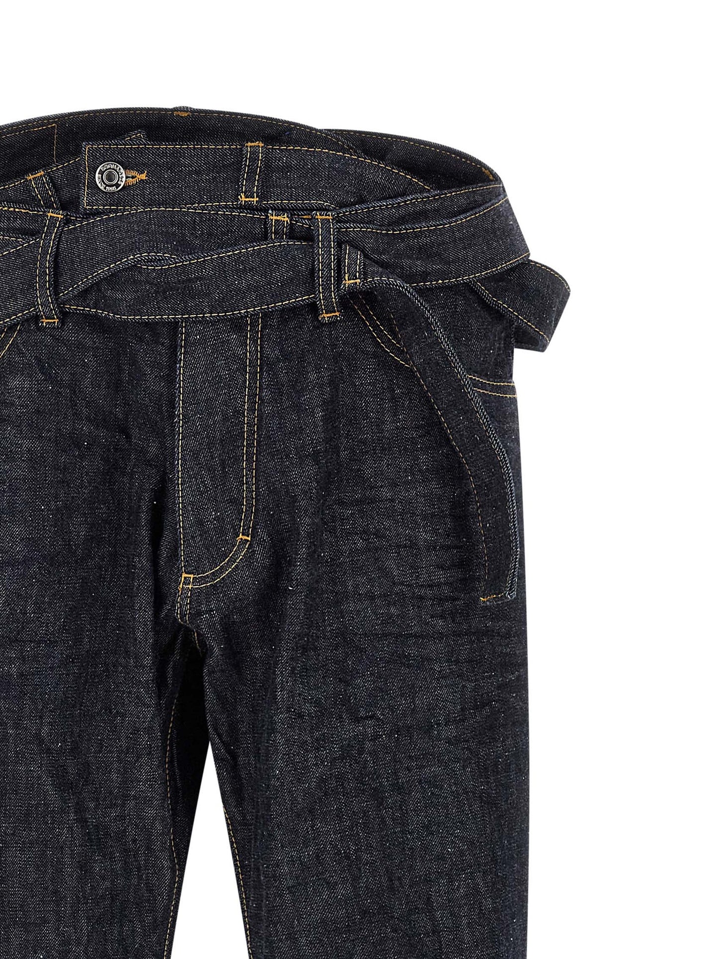 Jeans by Dsquared² for men in denim cotton blue & signature presents a refined pantology silhouette, artfully defined by a refined pantology straight-leg, long, and a sophisticated .