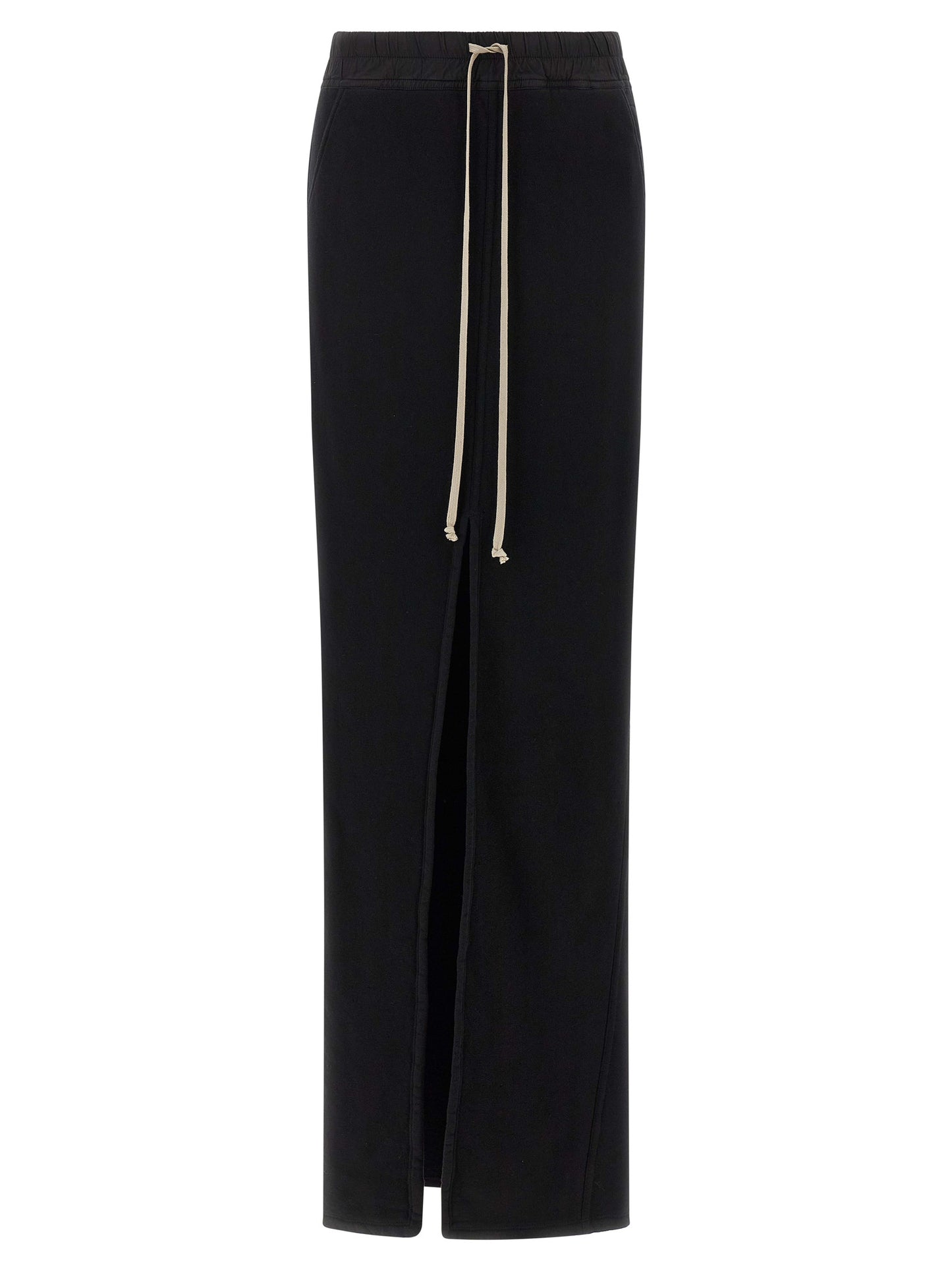 Skirt by DRKSHDW for women in cotton black features a sublime silhouette, showcasing the sublime design of the Women's Cotton Mini Skirt in a sophisticated mini.