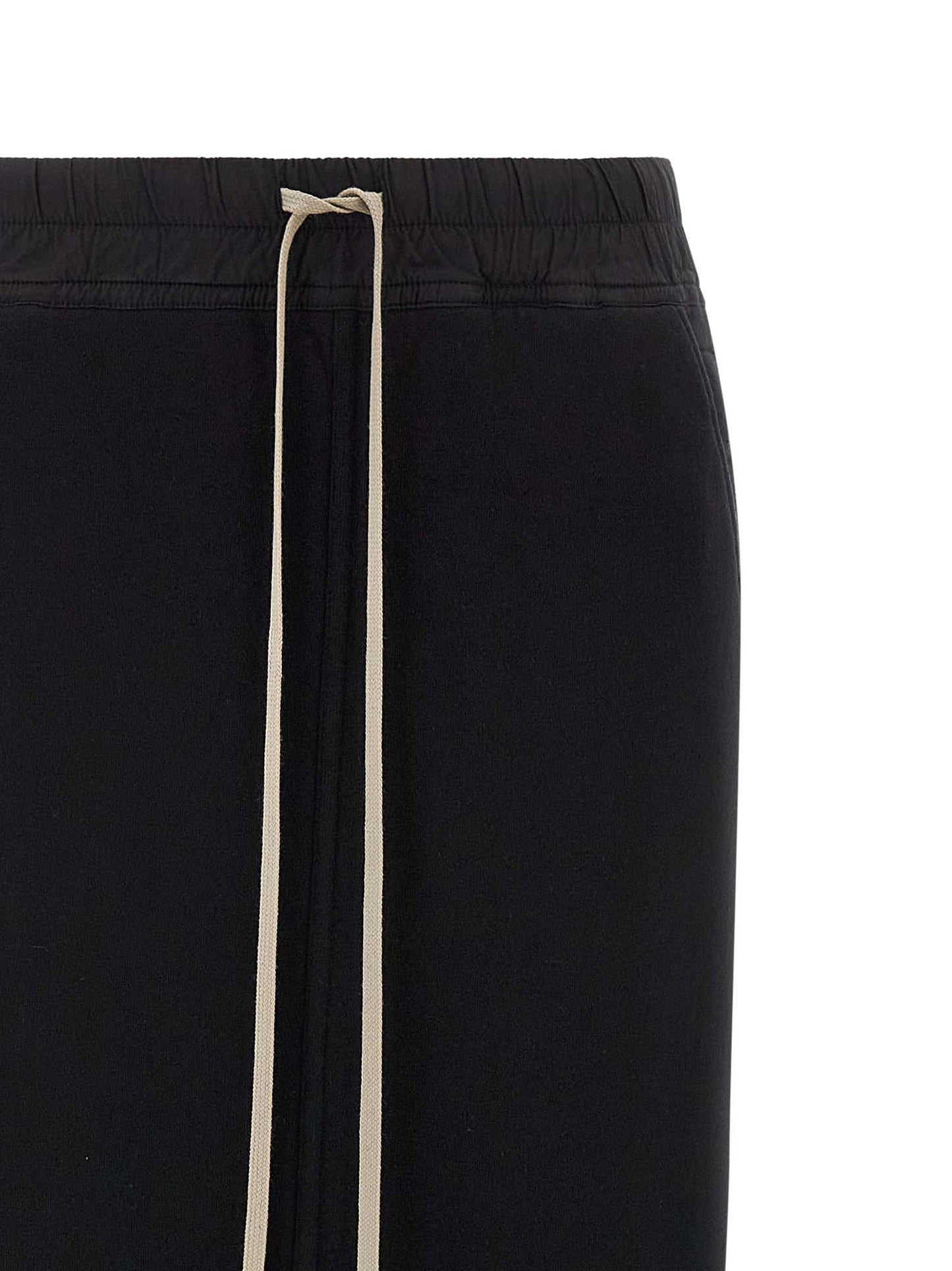 Skirt by DRKSHDW for women in cotton black features an relaxed-yet-refined silhouette that elegantly showcases the Women's Cotton Mini Skirt design and sophisticated mini.