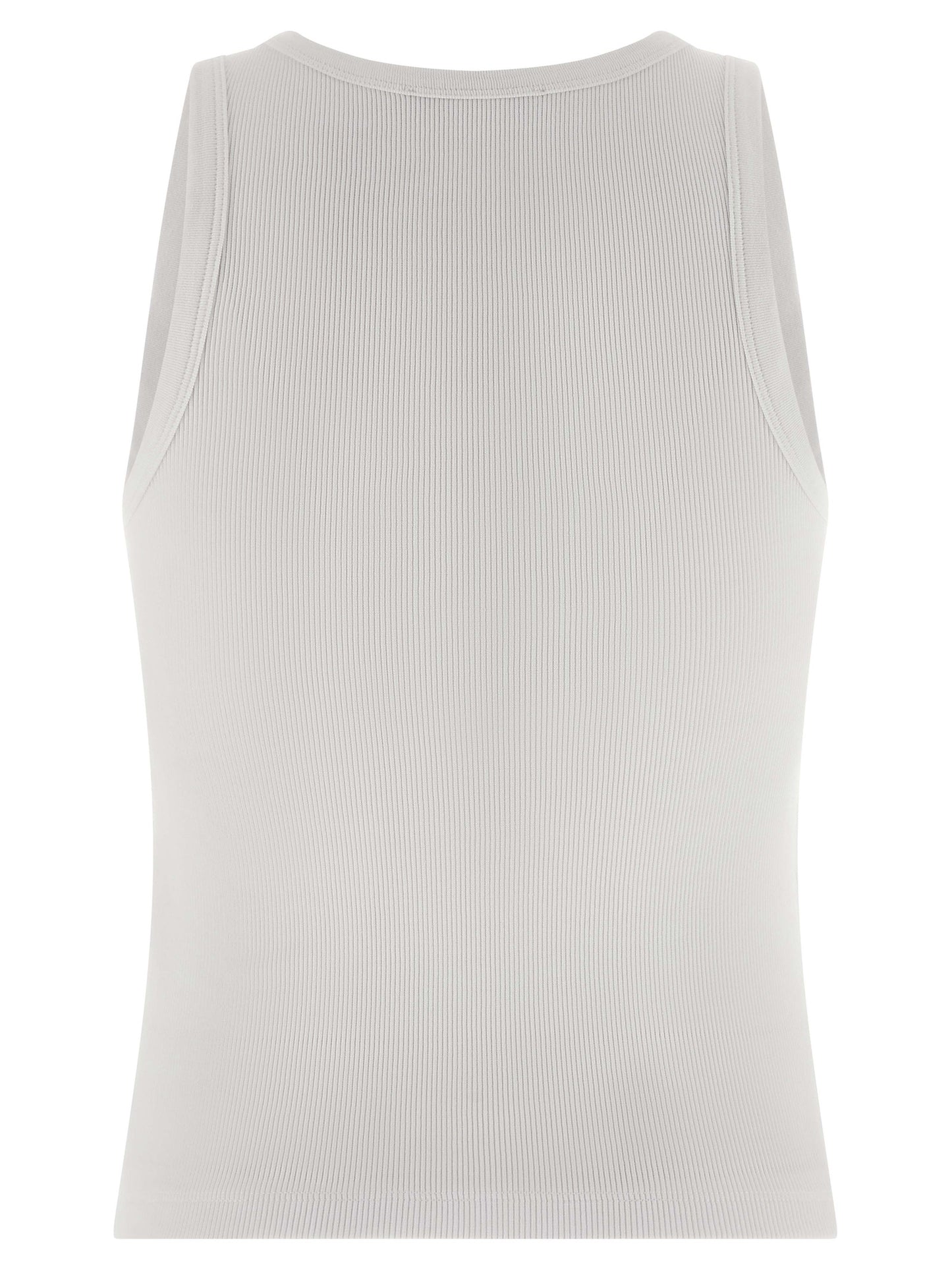 T-Shirt by Givenchy for women in stretch cotton white & print showcases a unassuming silhouette, artfully detailed with a refined round neckline and unassuming for a sophisticated, contemporary look.