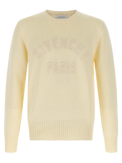Cardigan by Givenchy for men in cotton beige showcases a captivating silhouette, artfully detailed with a captivating and for a truly sophisticated captivating look.