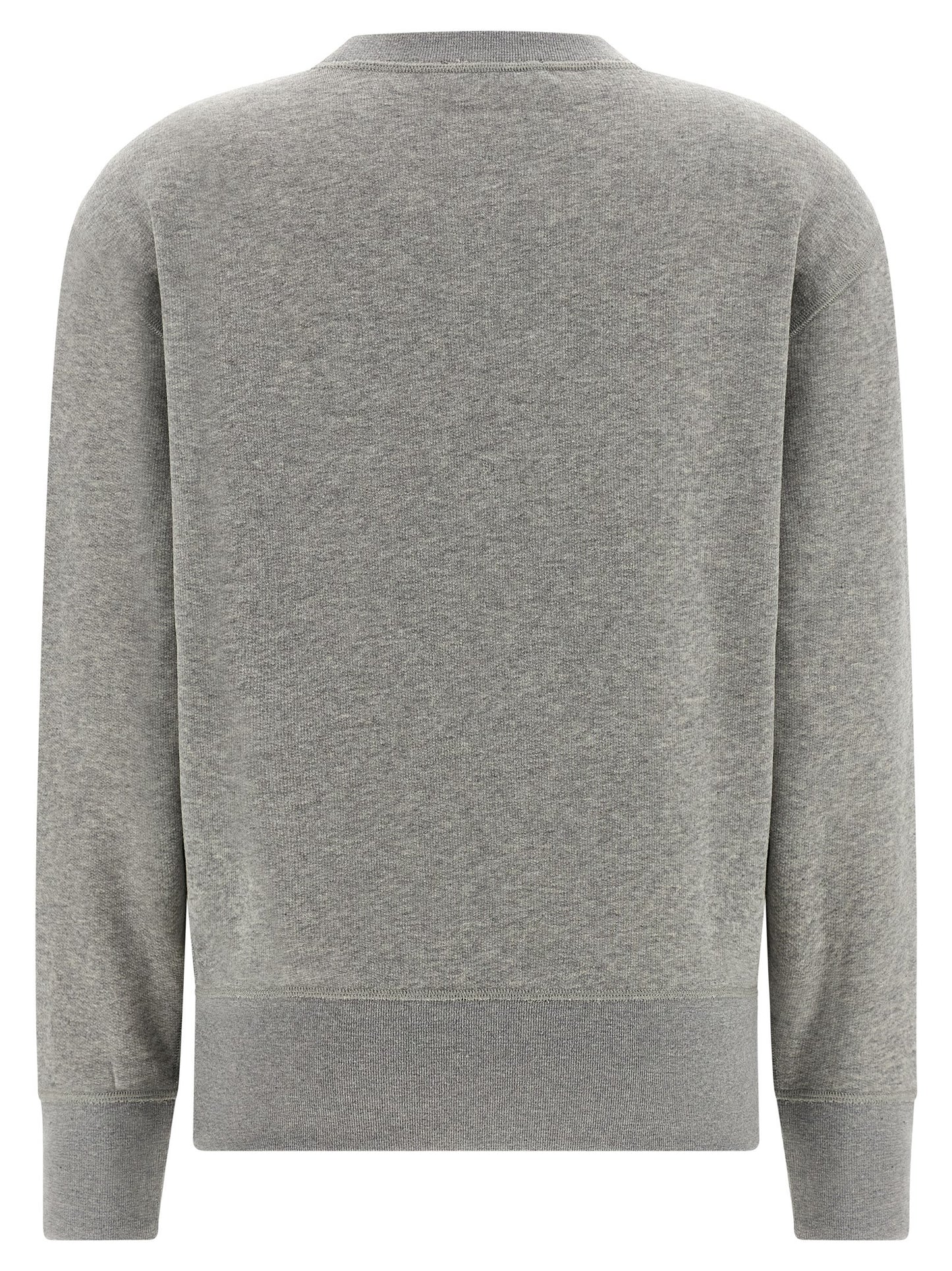 Activewear Sweatshirt by Darkpark for women in cashmere cotton blend gray showcases a athletic silhouette with sleeves, a athletic , and high-performance for a athletic aesthetic.