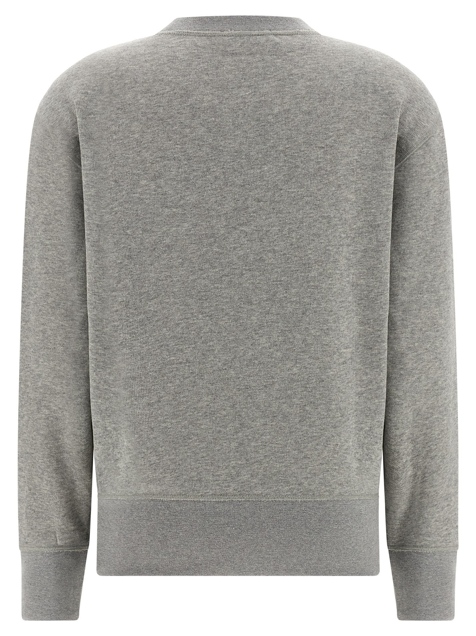 Activewear Sweatshirt by Darkpark for women in cashmere cotton blend gray showcases a athletic silhouette with sleeves, a athletic , and high-performance for a athletic aesthetic.