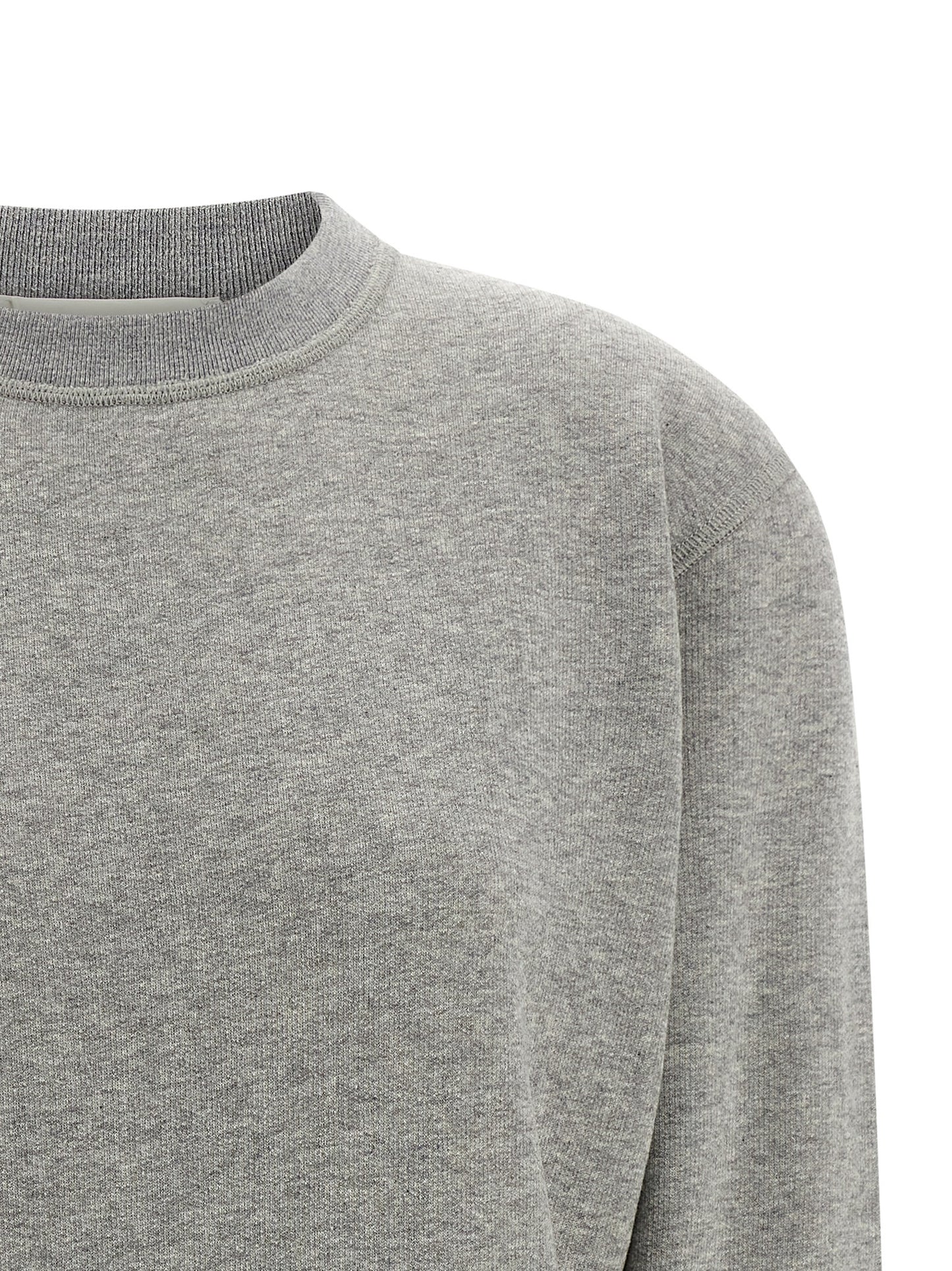 Activewear Sweatshirt by Darkpark for women in cashmere cotton blend gray features an contemporary silhouette with , refined detailing, and an contemporary for a sophisticated performance look.