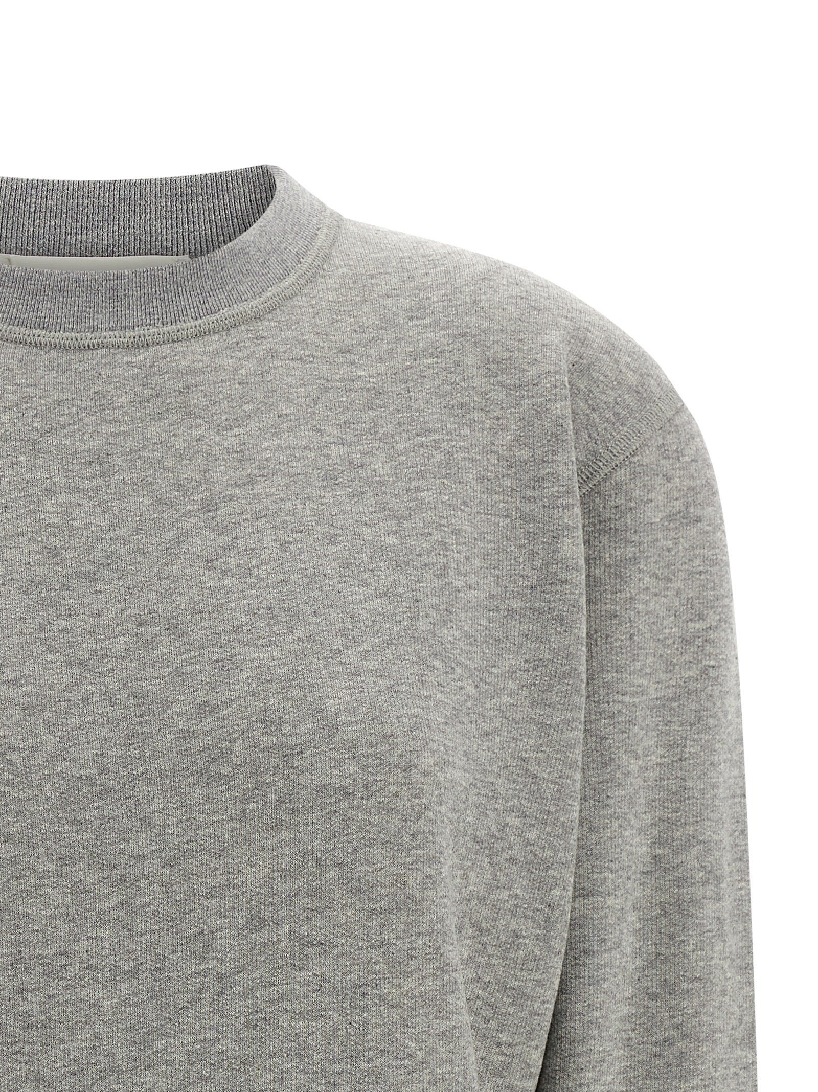 Activewear Sweatshirt by Darkpark for women in cashmere cotton blend gray features an contemporary silhouette with , refined detailing, and an contemporary for a sophisticated performance look.