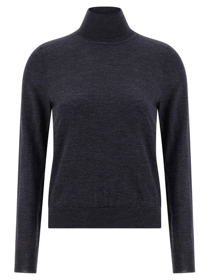 Maison Margiela Blue Wool Cardigan