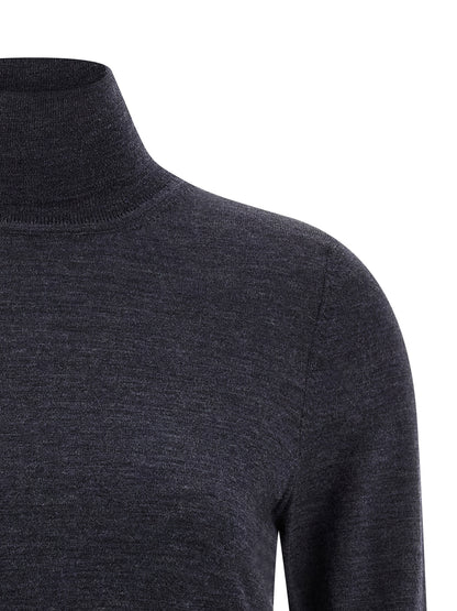 Maison Margiela Blue Wool Cardigan