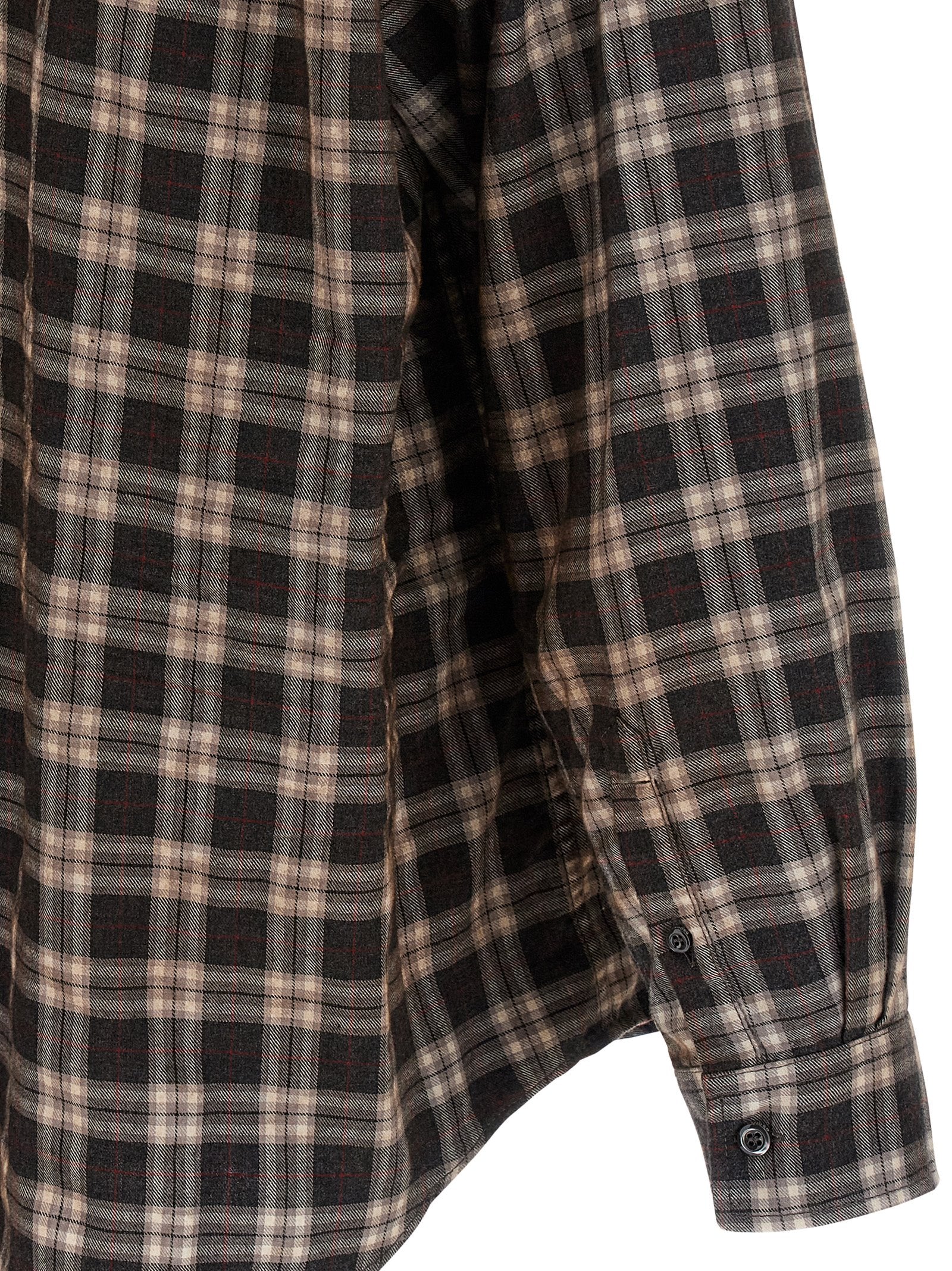 Shirt by Dsquared² for men in cotton multicolor & patterned presents a discerning silhouette, showcasing a sophisticated and for a truly discerning finish.