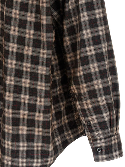 Shirt by Dsquared² for men in cotton multicolor & patterned presents a discerning silhouette, showcasing a sophisticated and for a truly discerning finish.