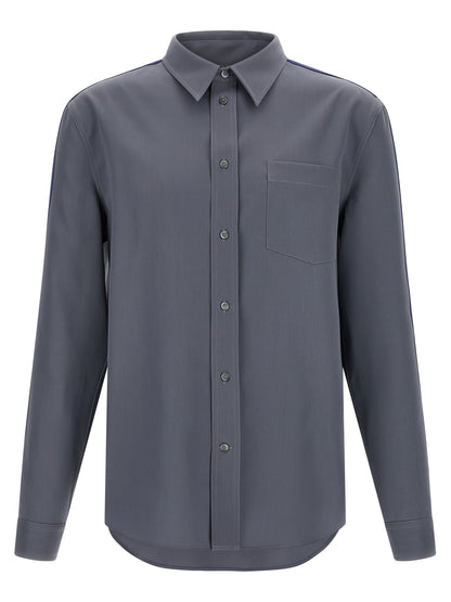 Shirt by Marni for men in virgin wool gray presents a discerning silhouette, showcasing a sophisticated and for a truly discerning finish.