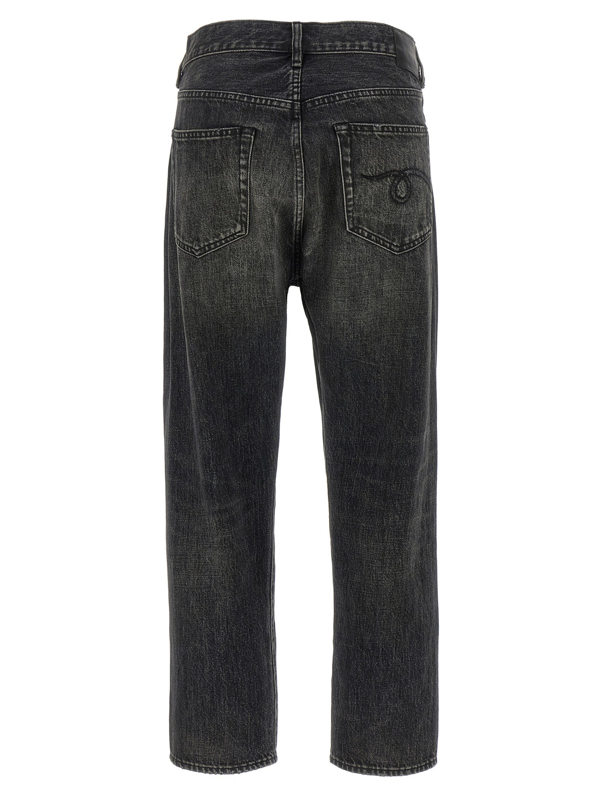 Jeans by R13 for women in cotton denim black features an sophisticated and with a precise long, creating a sophisticated and sophisticated silhouette.