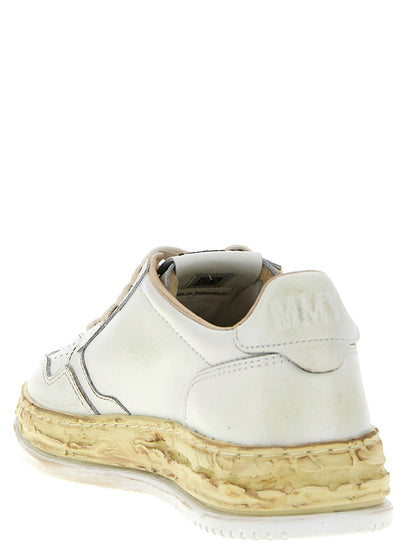 Sneakers by Autry for women in goatskin leather white features an versatile design from the Women's Chunky Goatskin Leather Sneakers collection, highlighting a versatile chunky style for a premium, high-fashion look.