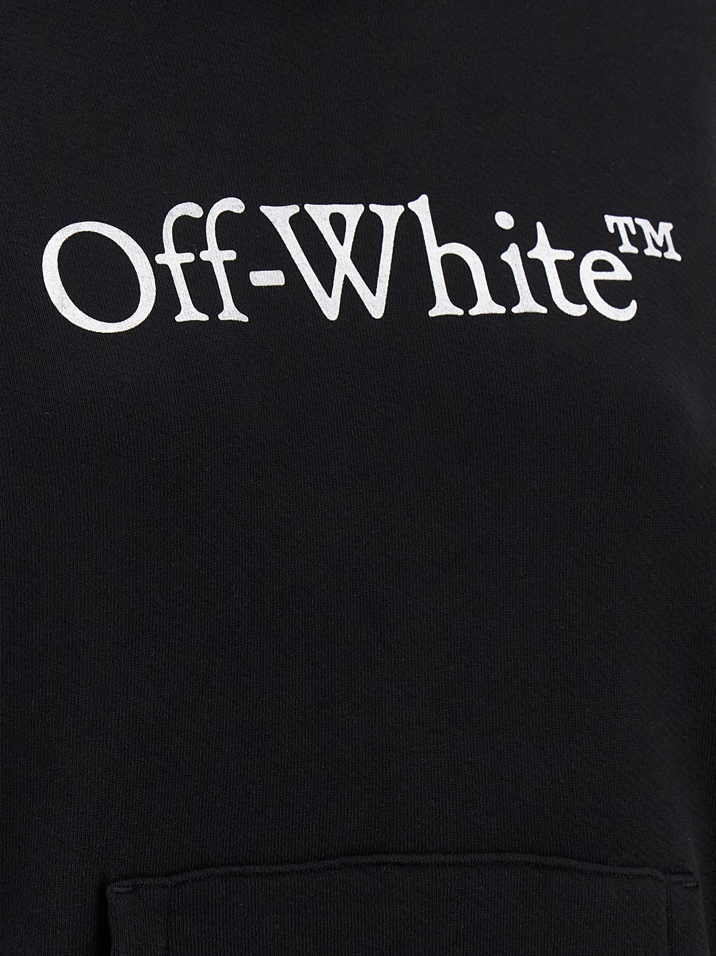 Sweatshirt Hoodie by Off-White for women in cotton bicolour, black, white & print showcases a city-ready silhouette, artfully detailed with a signature and for a city-ready finish.