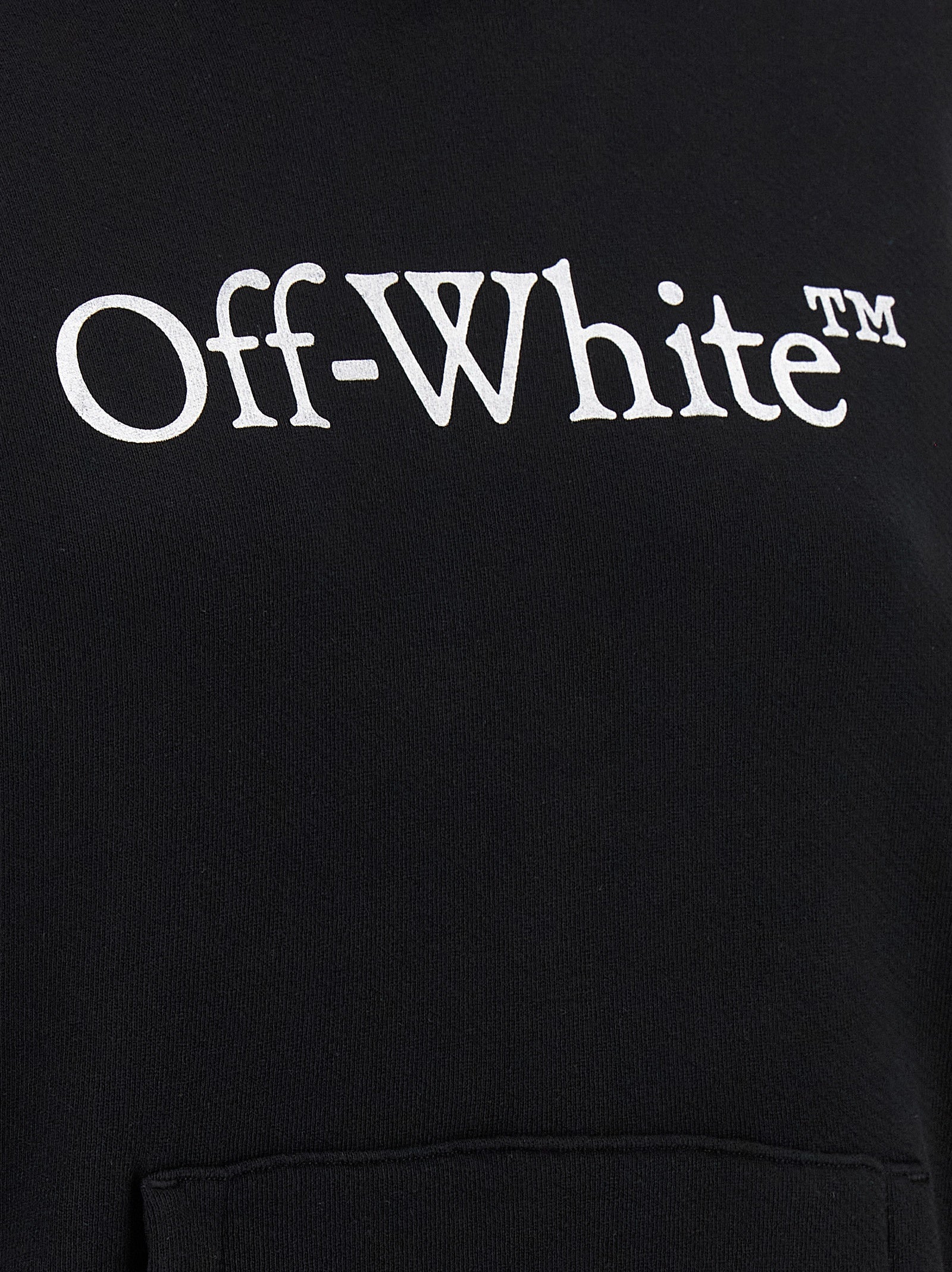 Sweatshirt Hoodie by Off-White for women in cotton bicolour, black, white & print showcases a city-ready silhouette, artfully detailed with a signature and for a city-ready finish.