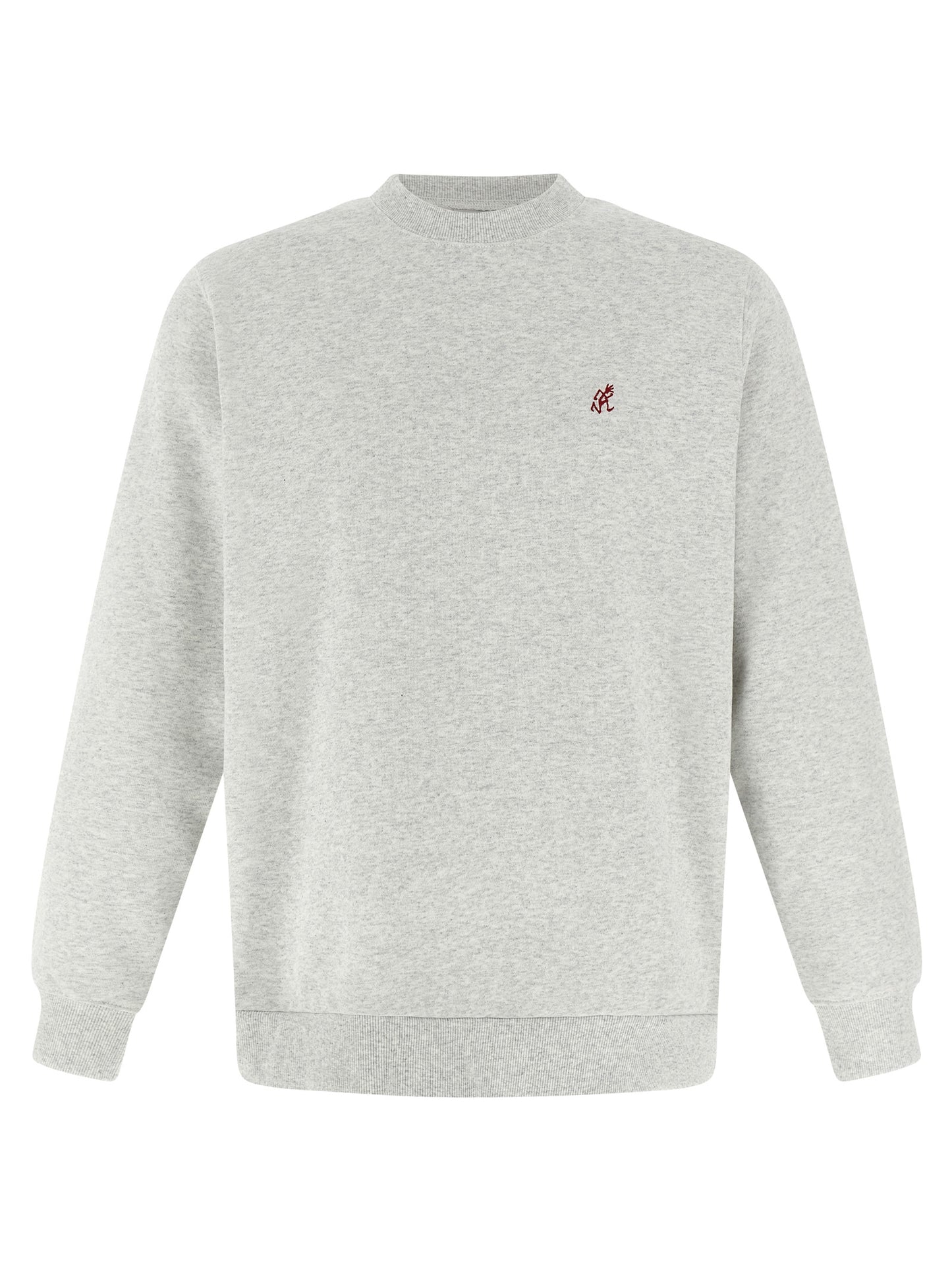 Sweatshirt by Gramicci for men in cotton polyester gray features a unrivaled silhouette with a refined crew neckline and unrivaled detailing for a sophisticated look.