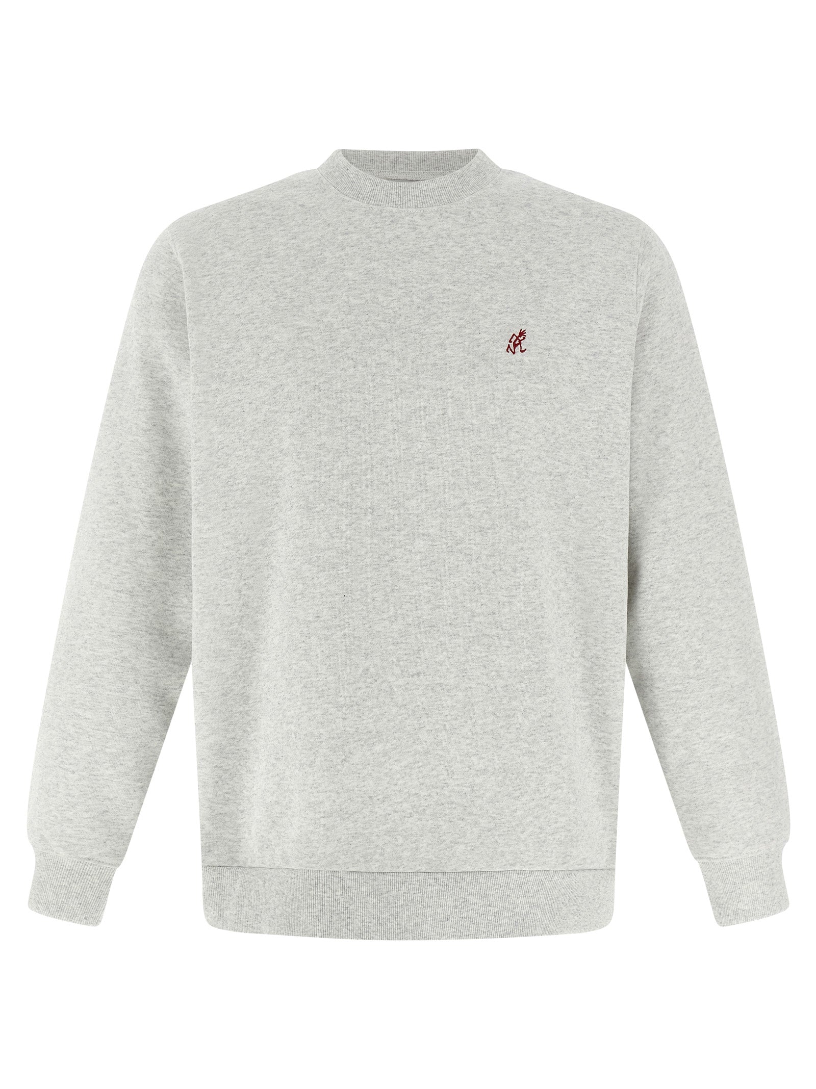 Sweatshirt by Gramicci for men in cotton polyester gray features a unrivaled silhouette with a refined crew neckline and unrivaled detailing for a sophisticated look.
