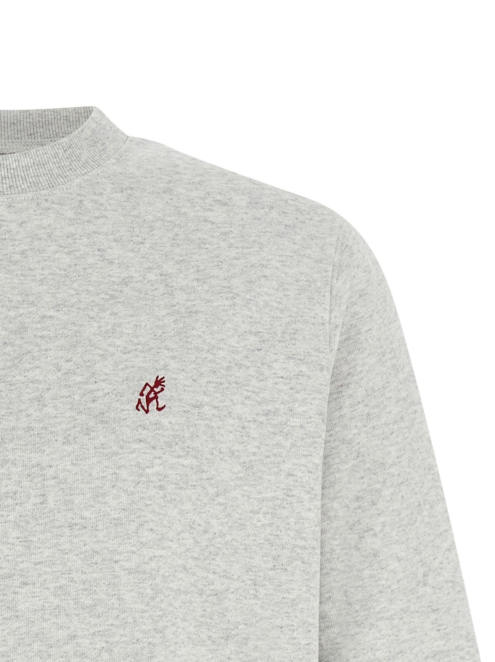 Sweatshirt by Gramicci for men in cotton polyester gray features an exquisite silhouette, showcasing and details for a exquisite look.